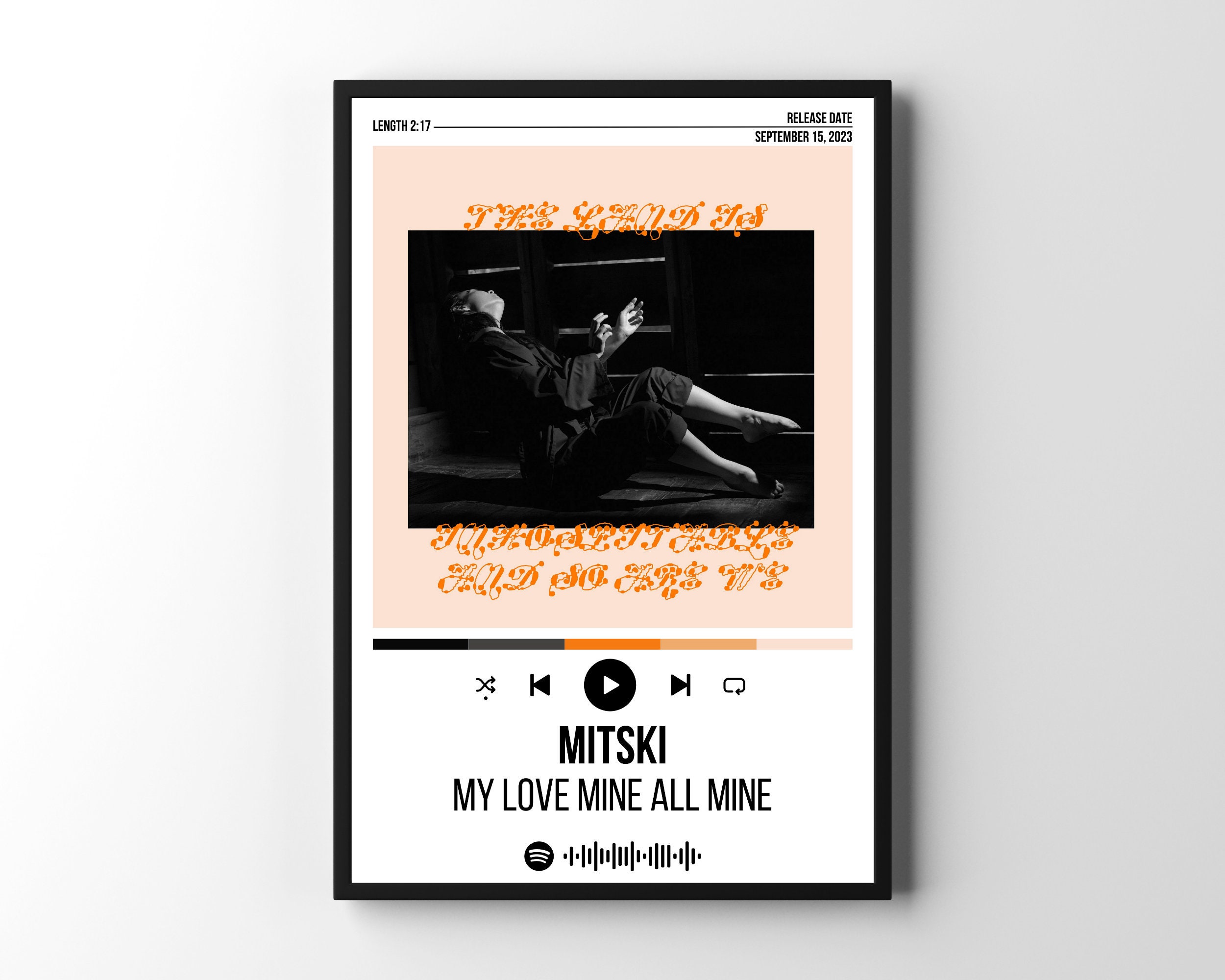 Discover Mski - My Love Mine All Mine Album Poster