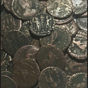 Genuine Cleaned Ancient Roman Bronze Coins