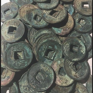 Genuine ANCIENT CHINESE COINS (Xin Dynasty 7 A.D. - 23 A.D.) Uncleaned