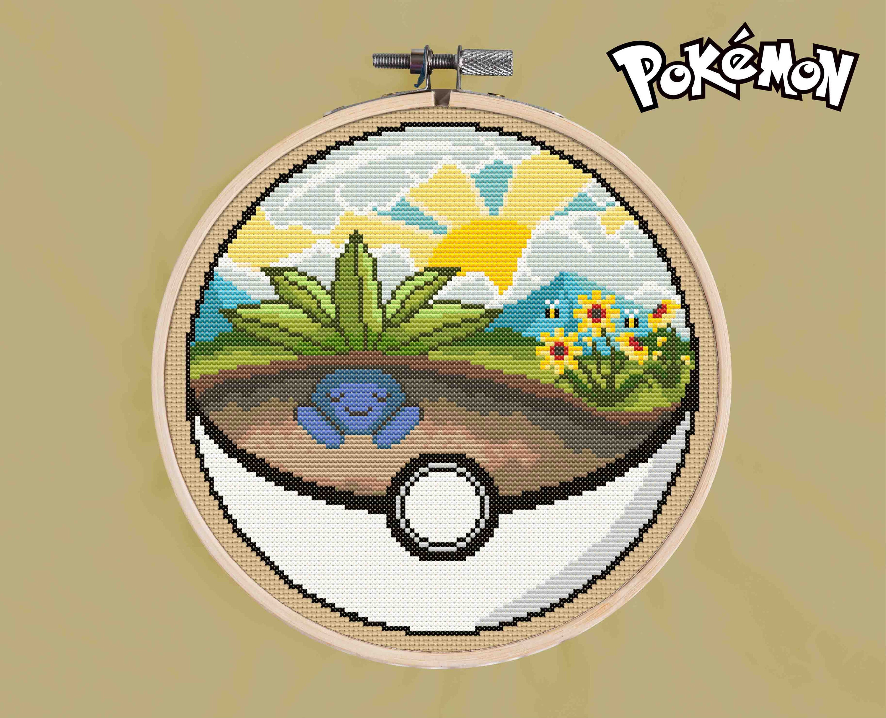 Galaxy Pokeball - Pokemon - Cross Stitch Pattern PDF Downloadable – Stitch  To The Past