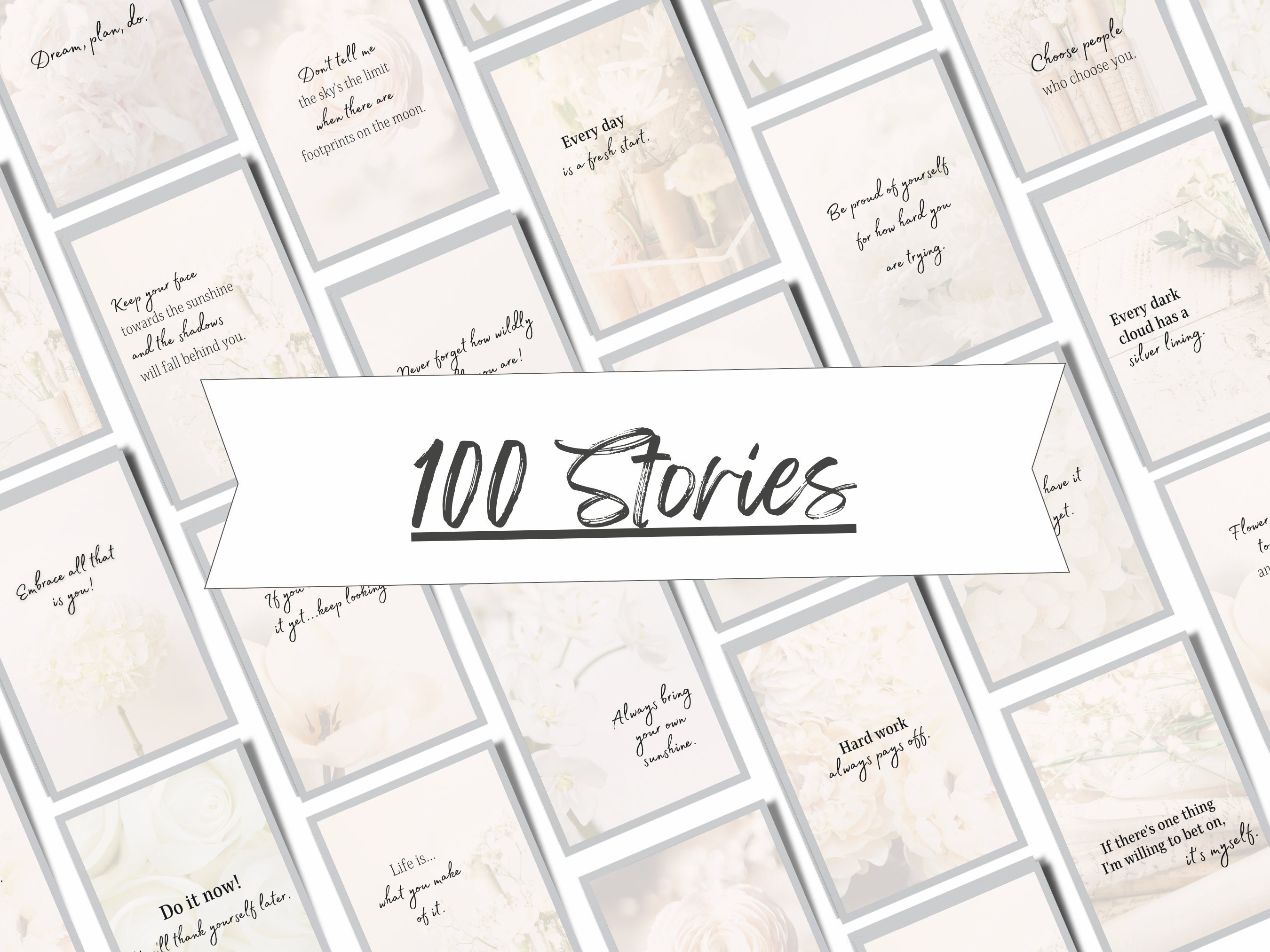 200 INSPIRATION AFFIRMATION Posts and Stories for Instagram/facebook ...