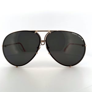 Vintage 80s Porsche Sunglasses Mod 5621 Size Medium Made in Austria