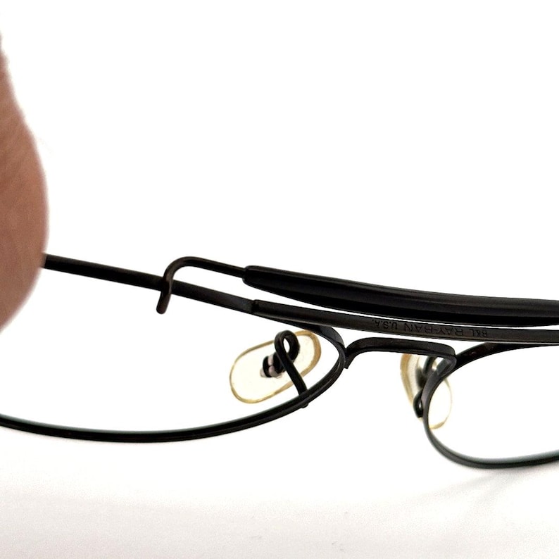 Vintage B&L Black Ray Ban Outdoorsman Eyeglasses Frames Size 62-14 Made in USA image 4