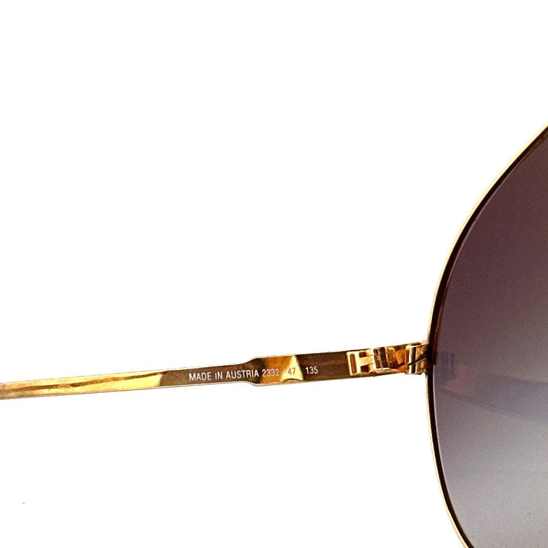 Christian Dior Monsieur Vintage Aviator Glasses Gold Frames 2332 Austria 135 47 Sunglasses Christian Dior 2332 Monsieur Aviator Sunglasses main image 2