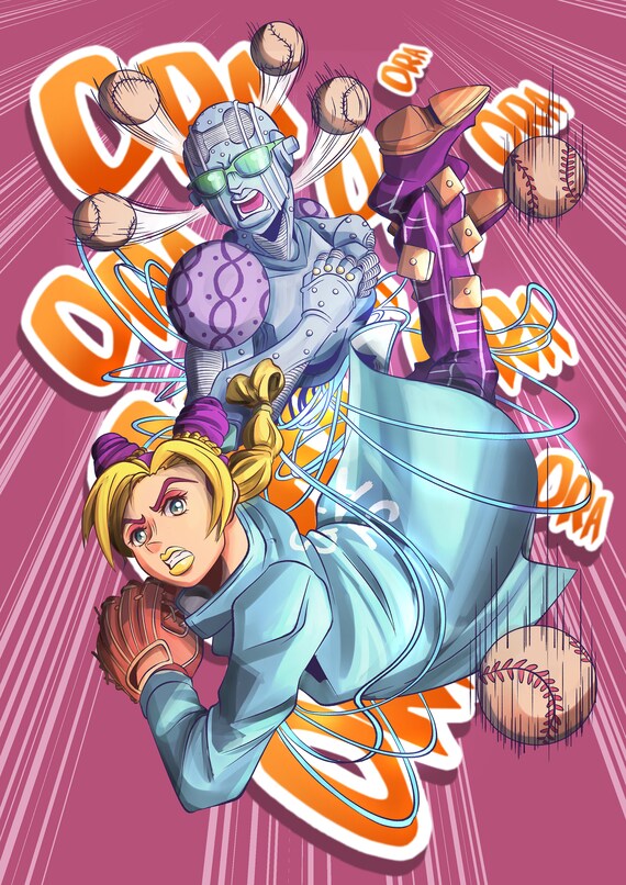 Jolyne Baseball Etsy