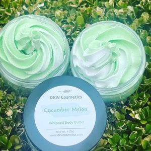 Cucumber Melon Whipped Body Butter!