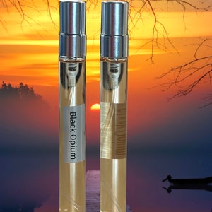 Black Opium inspired Spray Perfume