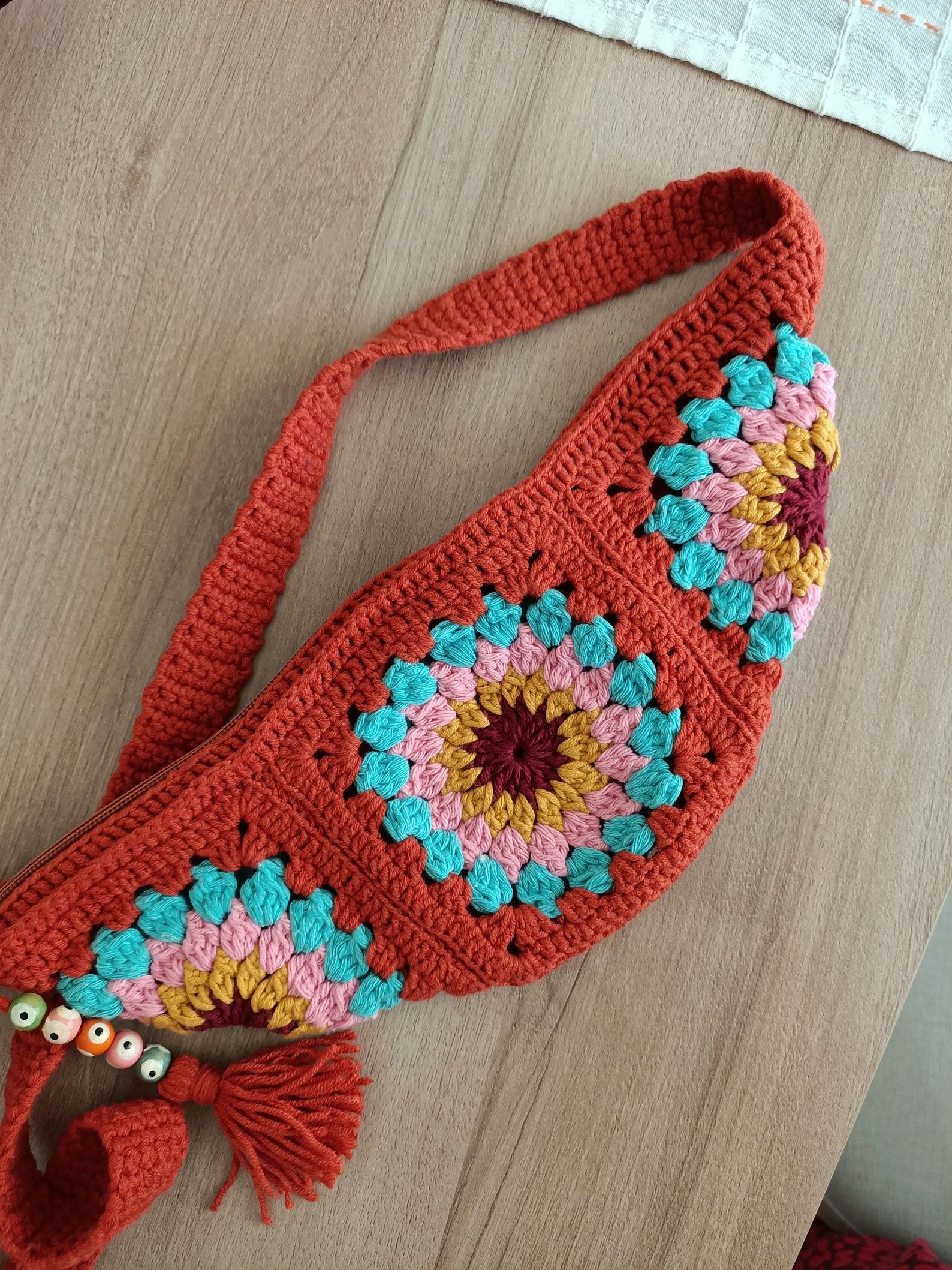 Belly Crochet Crossbody Bag Crossbody Bum Bag Crochet Bag Etsy