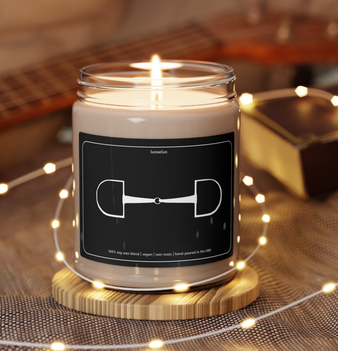 Snaffle Bit Soy Wax Candle | Equestrian Gift, Horse Lover Decor - Etsy