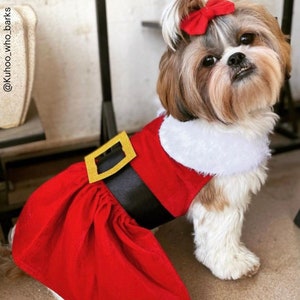 Mrs Claus Dog Etsy