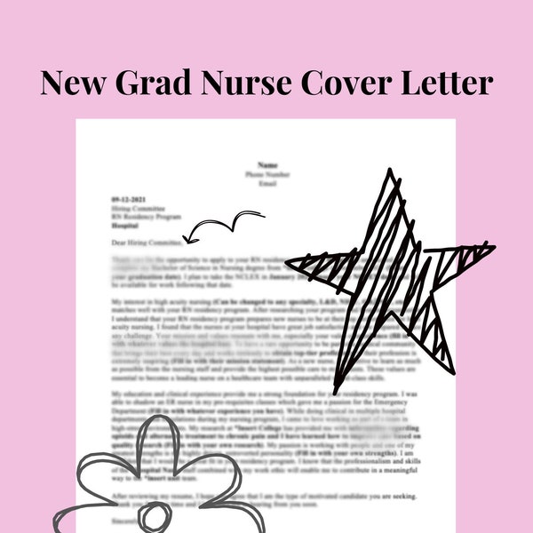 New Graduate Nurse Cover Letter Template