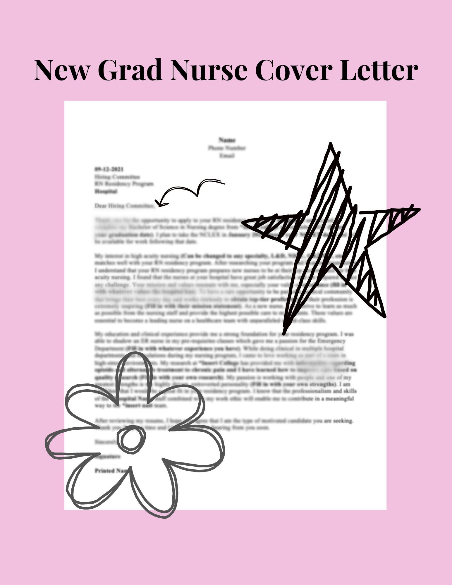 post graduate nurse cover letter