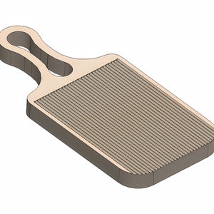 Gnocchi Cavatelli Pasta Board CNC Router Files DXF STL pdf template woodworking