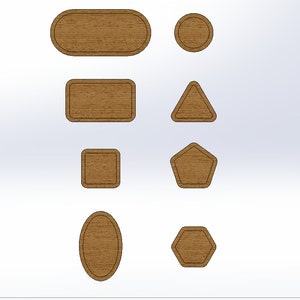 Catch All Valet Tray Bundle Patterns and DXFs Woodworking and CNC router Vector File