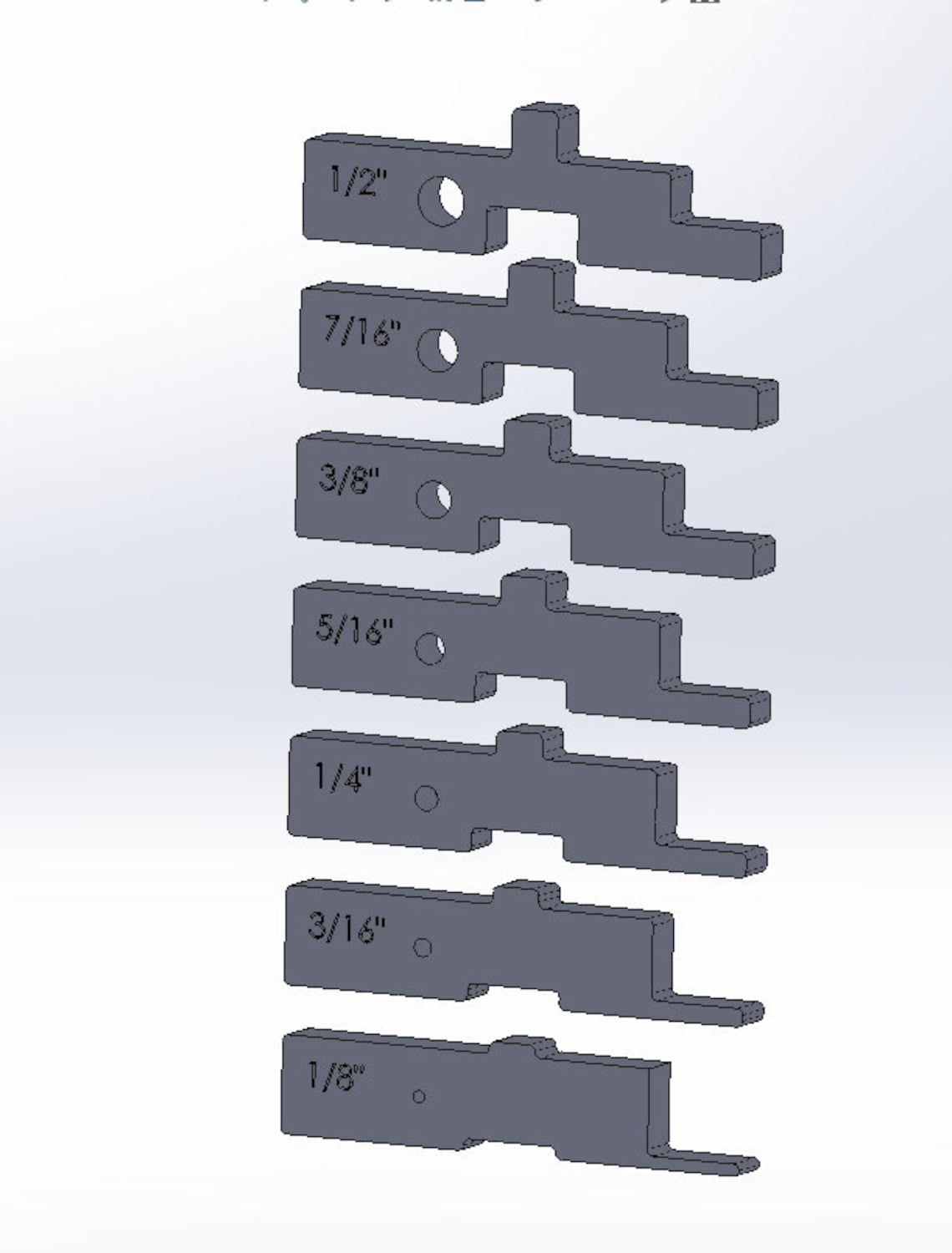 Tool Set up Blocks Router Table Saw Standard Measurements CNC Router ...
