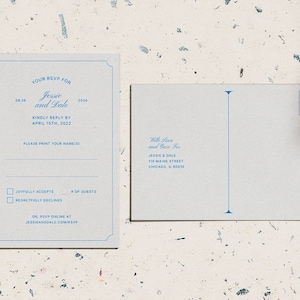 SOIRÉE Multi-Color Custom Designed Wedding Invite Suite Digital Download for Wedding Stationery Printable Minimal Modern image 4