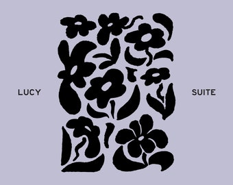 LUCY Floral Illustration Suite | Digital Download