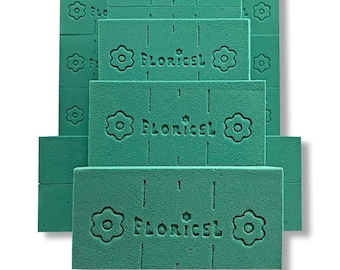 Premium Fresh Floral Foam - 48 Bricks for Wet Use
