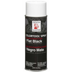 Flat Black Color Spray