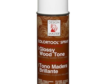 Glossy Wood Tone Color Spray