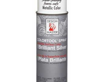 Brilliant Silver Color Spray