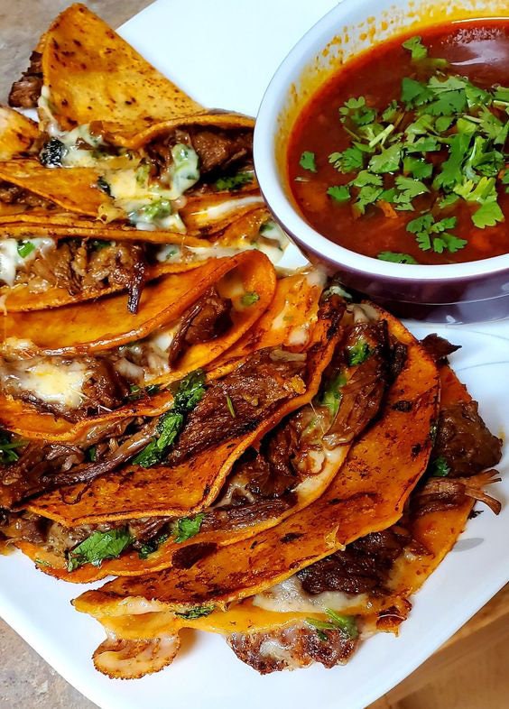 Birria Quesa Tacos RECIPE Digital Download Printable