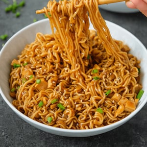 Easy Saucy Ramen Noodles RECIPE Digital Download Printable