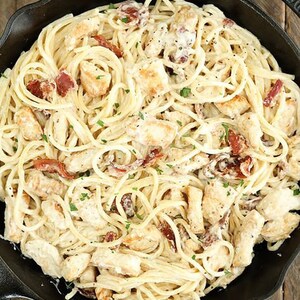 Cream Cheese Bacon Chicken Pasta RECIPE Digital Download Printable - Etsy