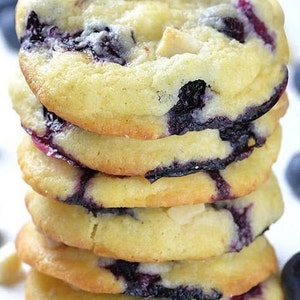 Best Ever Blueberry Cookies RECIPE Digital Download Printable
