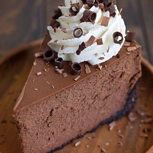 Perfektes Schokoladen-Käsekuchen-REZEPT Digitaler Download zum Ausdrucken