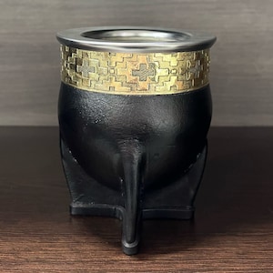 Deluxe Mate Cup Imperial Stainless Steel Interior Forrado en 100% Cuero-Guarda de Bronce Anti-Hongos