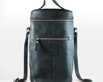 Leren Mate-tas Argentinië -Yerba Mate-reisset Argentinië