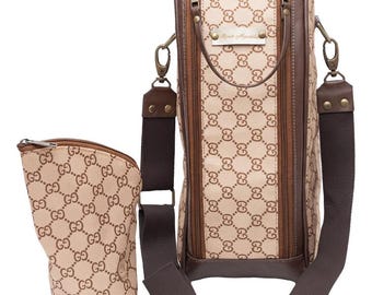 Argentinian Mate Eco-Leder Mate Tasche mit Yerbero Bolso Matero Argentinien