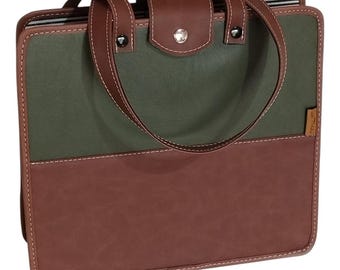 Argentijnse Mate-tas Bolso Matero Eco cuero, Forrado interieur, Amplio Guardado Argentinië