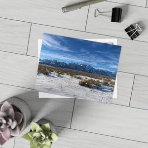 Parc national des Grands Tetons - Lot de cartes postales (enveloppes non incluses)