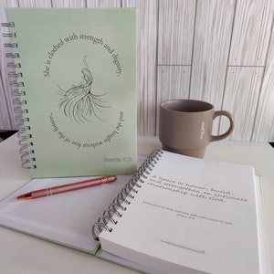 Handmade Journal, Handmade gift for women, Prayer Journal, Daily Journal, Journals for Women, Faith Based Journal, Faith Journal