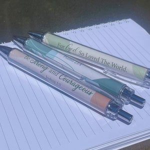 Scripture Pens, Gift Set, Christian Ballpoint Pen Set, Pens for ...
