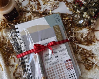 Christlicher Planer Bundle | Undatierte Wochenübersicht für Frauen | Bibel Habit Tracker, Gebetstagebuch, Budget Tracker, Ziele setzen | Geschenk für Mama