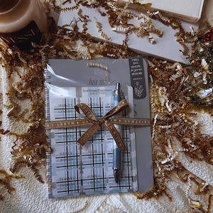 Bible Study Essentials Bundle | Christian Gift Set for Women | Notebook, Bible Tabs, Scripture Pen & Bookmark | Faith Stationery