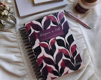 Christian Undated Planner 2026 - Faith-Based Organizing Tool - Christian gift for women