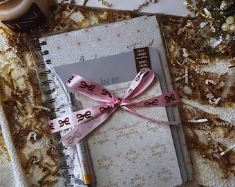 Audacious Faith Journal Gift Set | Christian Gift for Women | Lined Notebook, Bible Tabs, Scripture Pen & Bookmark | Faith Journaling Kit