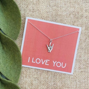 Kz deals i love you necklace hotsell