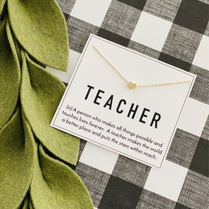 Zurück zu Schullehrer-Halskette, Wertschätzung des Lehrers, preisgünstiger Lehrer, bereit zum Geschenk, Zurück zum Schullehrer-Geschenk; Ersttagsgeschenk