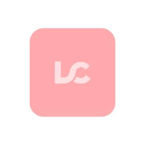 以下が含まれることがあります： 丸みを帯びた角を持つピンクの正方形で、白い文字「LC」が書かれています。