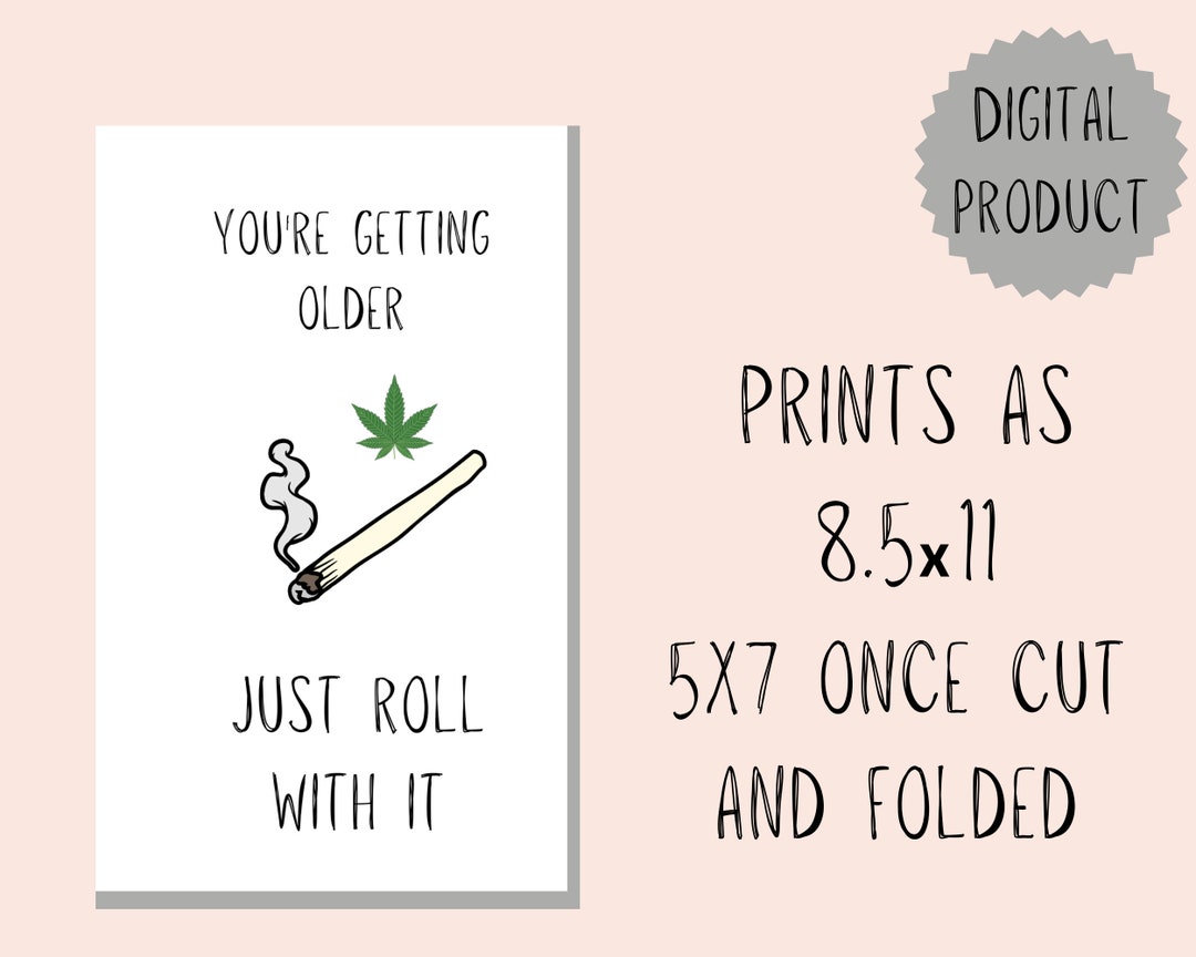 Funny Birthday Card I Joint Birthday Card I Birthday Card I Digital Download Birthday Card I Pot