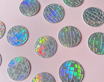 2" Disco Confetti | Disco Party Decorations | Groovy Disco Party | Multilayered Disco Confetti | Disco Birthday Party Celebration