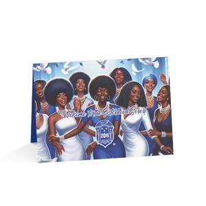 Bienvenue dans la fraternité (Zeta Phi Beta) Cartes de voeux, cadeaux de bienvenue, messages d'amitié, invitations à des fêtes et célébrations