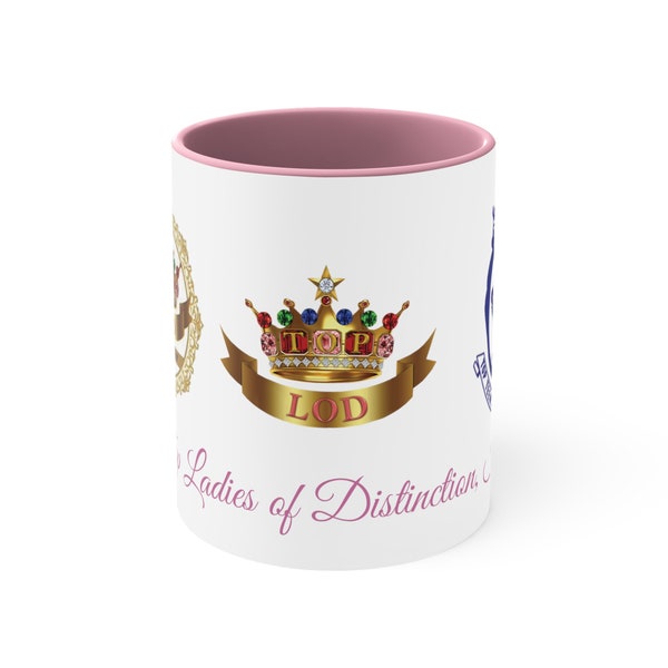 Top Ladies of Distinction (TLOD) Area IV Accent Coffee Mug, 11oz