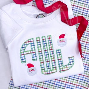 Vintage Mini Fill Santa Machine Embroidery Design