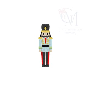 Jul Nötknäpparen Toy Soldier Mini Fill Machine Brodery Design